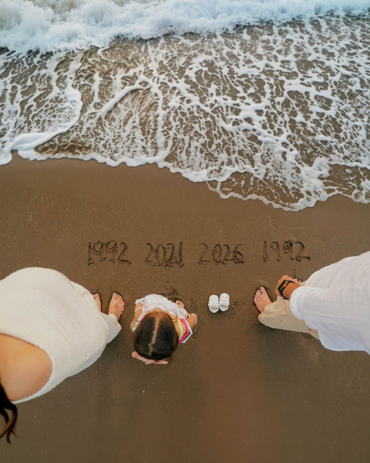 Family beach photoshoot by Kaya Chitra Studio